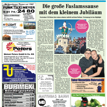 Wochenblatt Elbe Geest – 27.01.2016